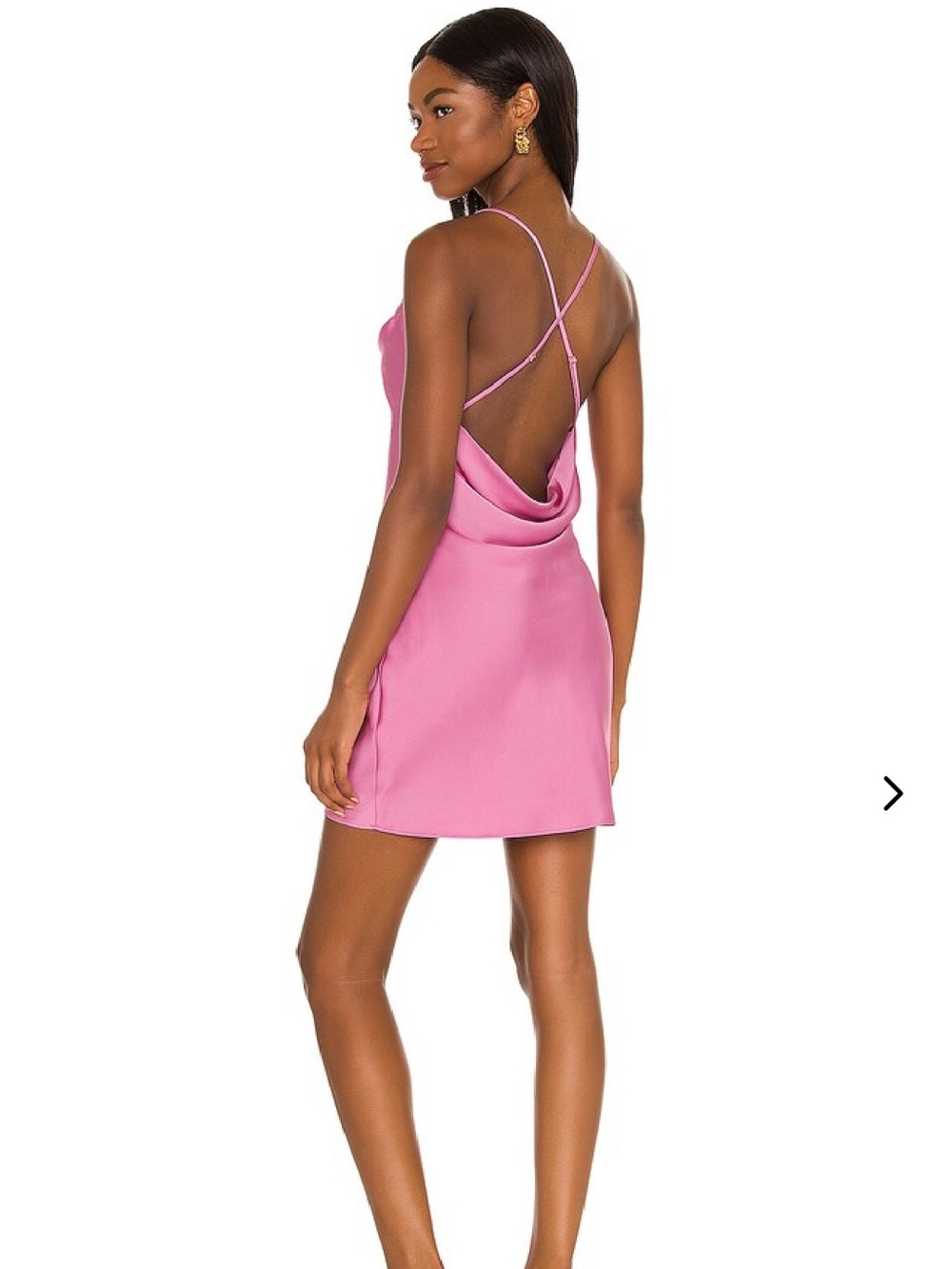Lovers and Friends Boa Mini Dress in Pink